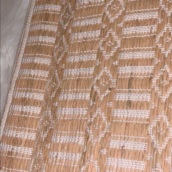 New - Anthropologie Straw Table Runner - Picture 3 of 4